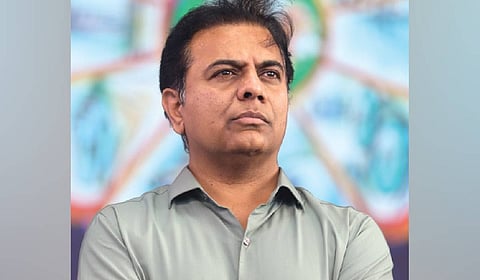 BRS working president KT Rama Rao.