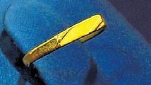  Gold ring