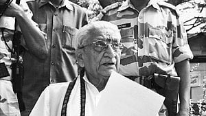 Former VHP president Ashok Singhal.