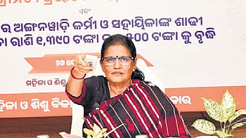 Deputy chief minister Pravati Parida