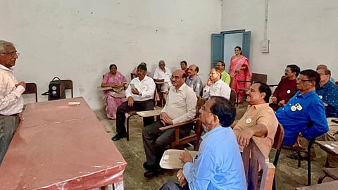 Former students occupied the same positions in the classroom 