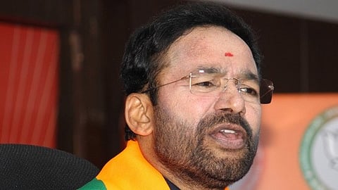 Minister G Kishan Reddy
