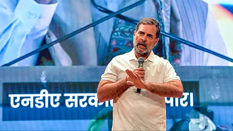 Congress leader Rahul Gandhi