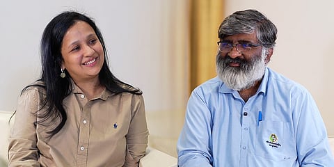 Neha Sonthalia Periwal and Shashi Kumar.