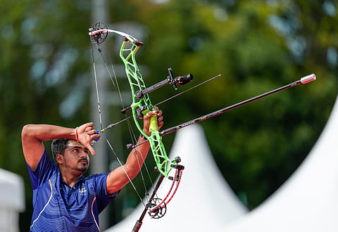 Sahil Jadhav in action