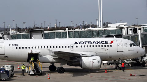 An Air France plane for representational purpose.