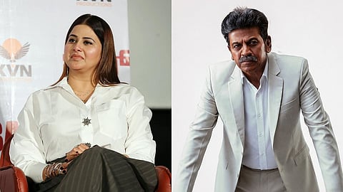 Sangeetha (L), Shivarajkumar in Bail