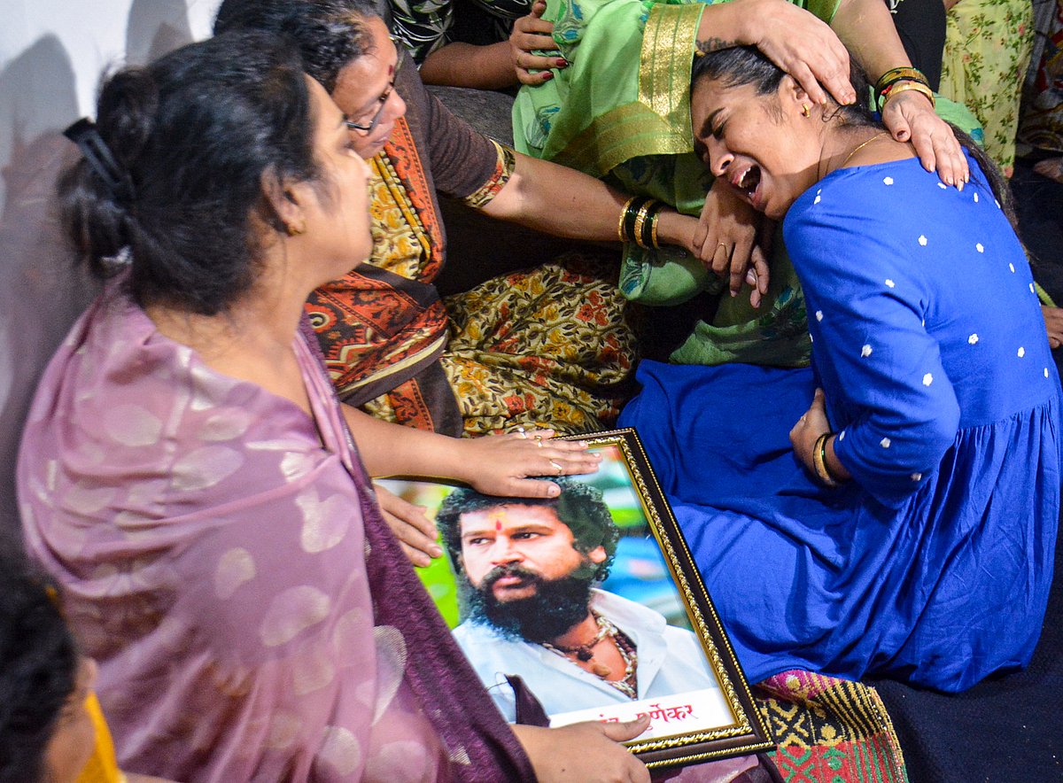 Slain Sena (UBT) leader's son alleges role of ex-Thane mayor and her husband in murder