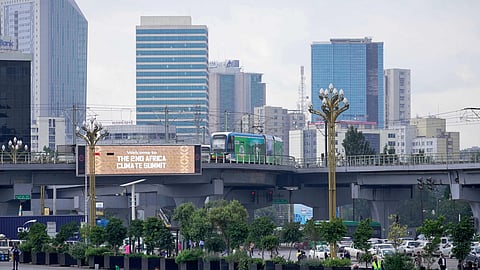 A view of Addis Ababa, Ethiopia, Sept. 9, 2025.