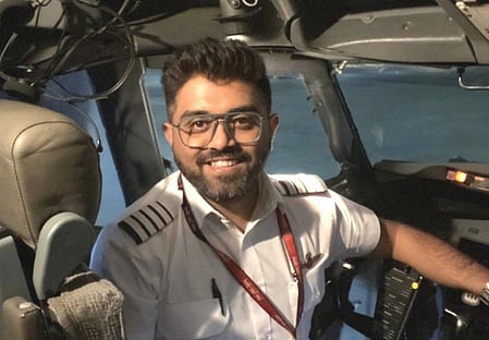 FlyDubai pilot Captain Smit Machchhar