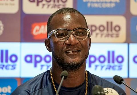 West Indies head coach Darren Sammy