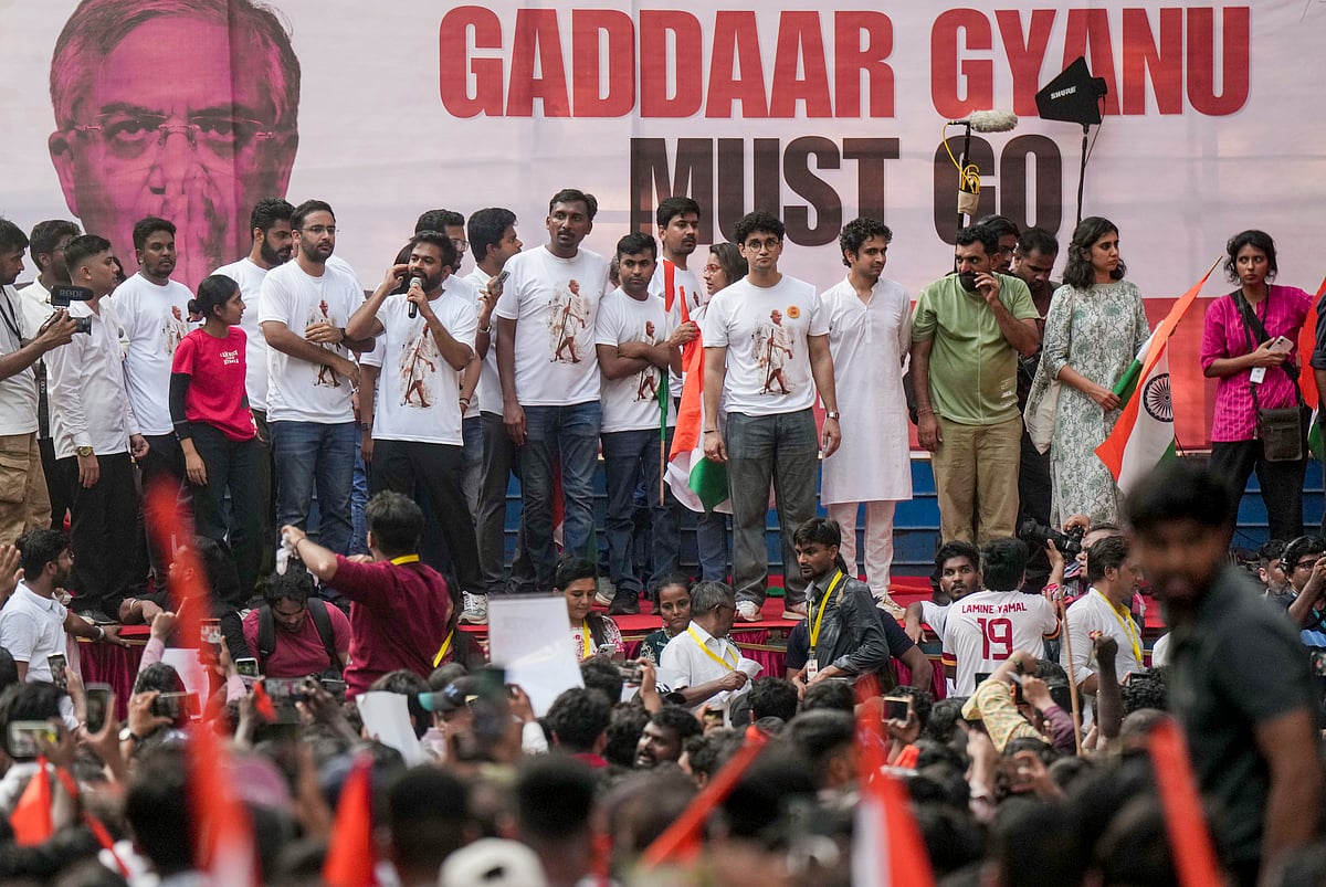 Gyanesh BRO, JUST RESIGN': Thousands rally in Mumbai seeking CEC's ouster, CJP warns of 'Jantar Mantar 2.0