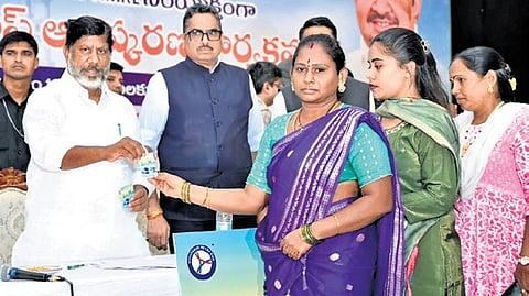 Deputy Chief Minister Mallu Bhatti Vikramarka launches the pass on Friday.