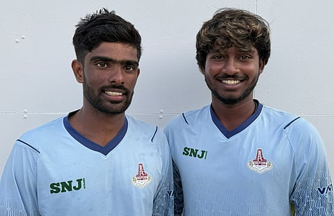 SR Athish and KTA Madhava Prasad
