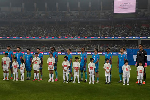 Just over 51,000 fans attended Saturday's friendly between India and Brazil