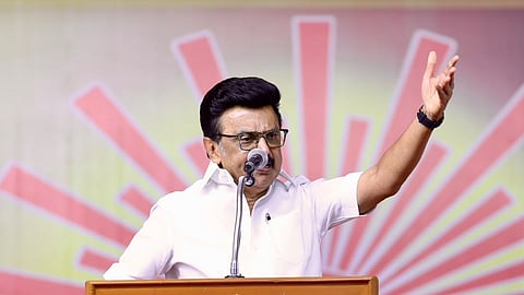 DMK president M K Stalin