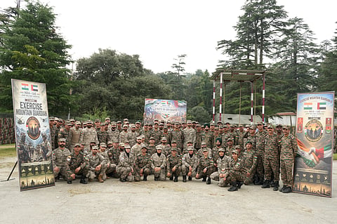 Mountain warfare exercise at Chaubatia brings together 46 Bhairav commandos and 46 UAE soldiers, Army says.