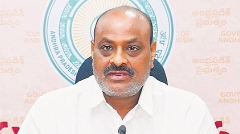 Agriculture Minister Kinjarapu Atchannaidu.