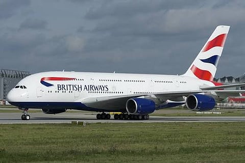  British Airways flight