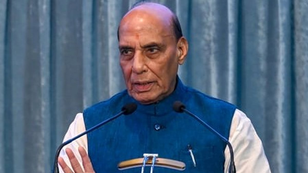 Defence Minister Rajnath Singh