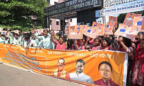 Celebrations erupted across college and university campuses after the state government announced conduct of student union elections on October 15. 