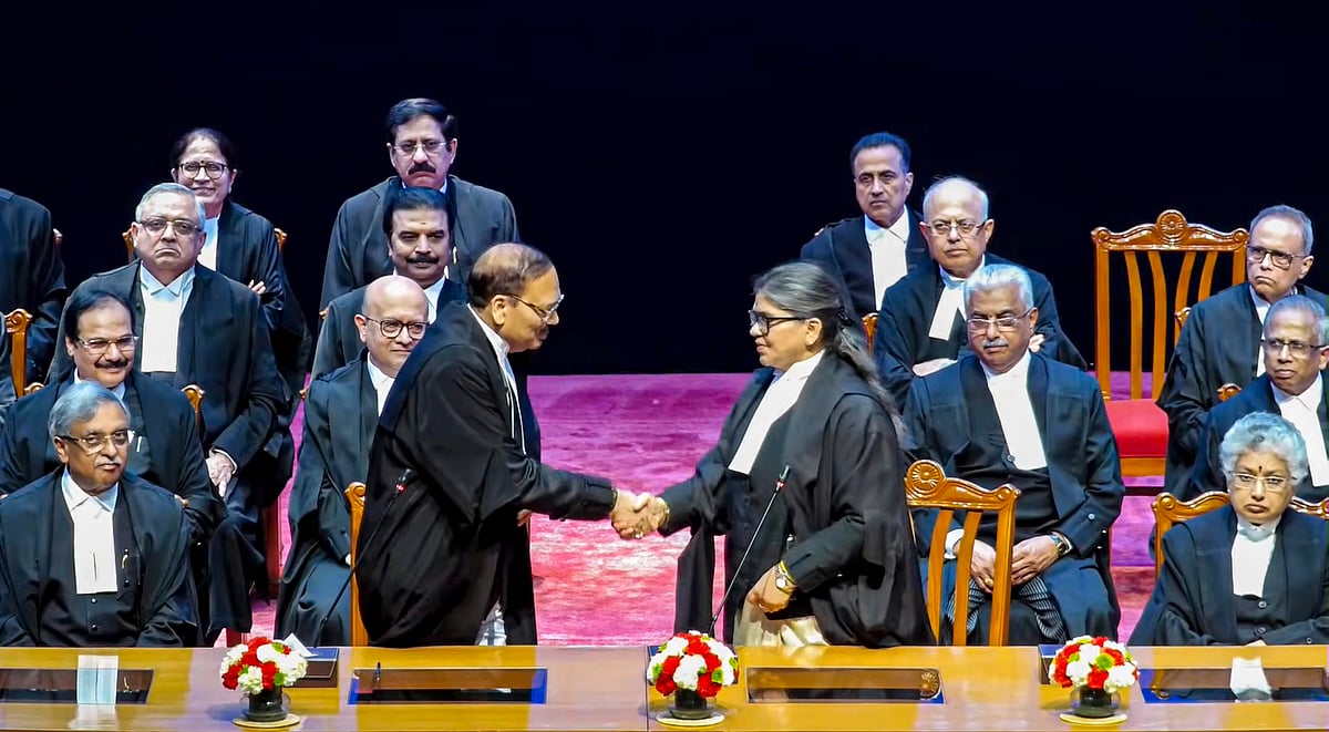 CJI Surya Kant administers oath to three new judges, judges' count now 37 in SC