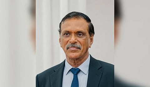 Wing Commander V George, a retired Indian Air Force officer.