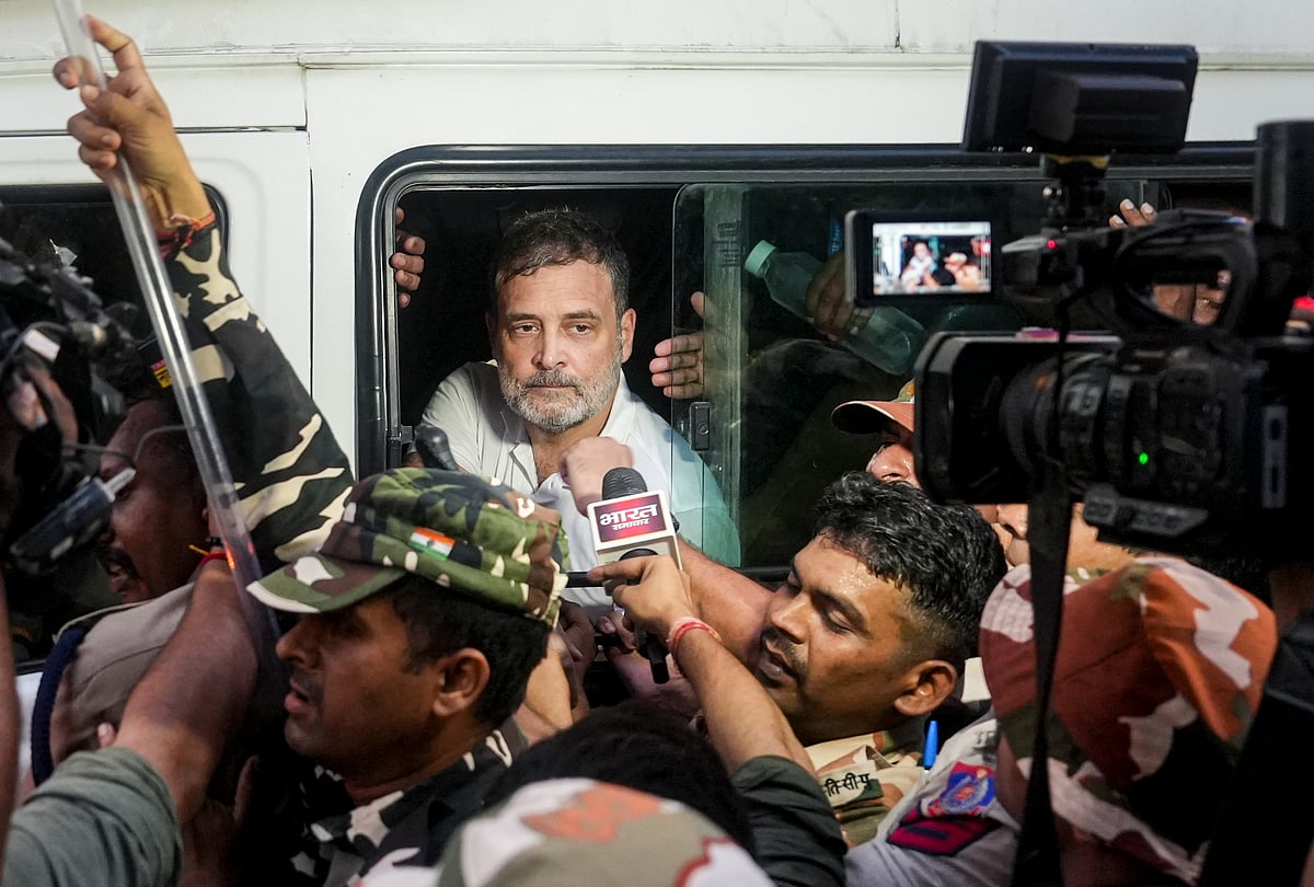 INDIA bloc protest: Rahul, Priyanka detained after police block march to Jantar Mantar