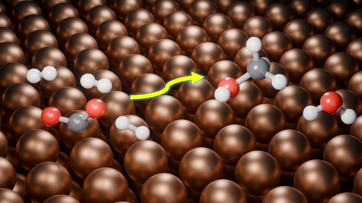 IISc closer to converting carbon dioxide into methanol-like fuel
