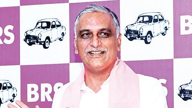 Former minister and Siddipet BRS MLA T Harish Rao.