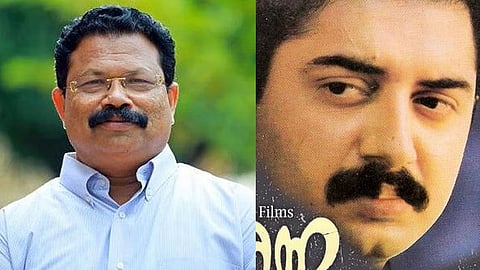 Pulimurugan producer Tomichan Mulakuppadam (L), Poster of Joshiy-Aravind Swamy-Sridevi’s shelved film Anna (R)