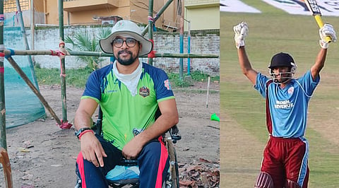Avik Chaudhari at present, Chaudhari celebrates during a Corporate Cup match in 2009
