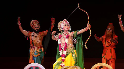 From the performance, 'SHRI RAM' 