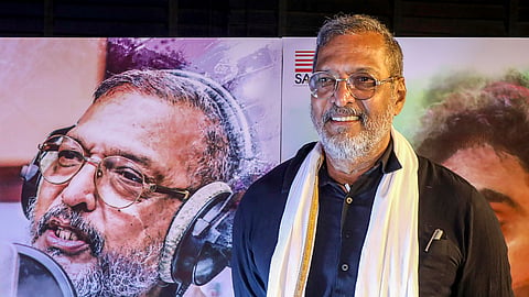 Nana Patekar is seen during the release of the Marathi-language music album 'Nana Chhand', in Mumbai, in this file photo dated Friday, July 5, 2024.