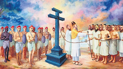 Koonan Kurisu Sathyam painting