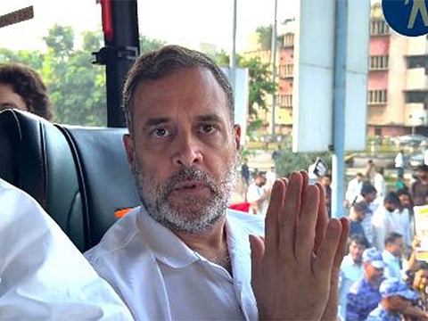 Congress leader Rahul Gandhi 