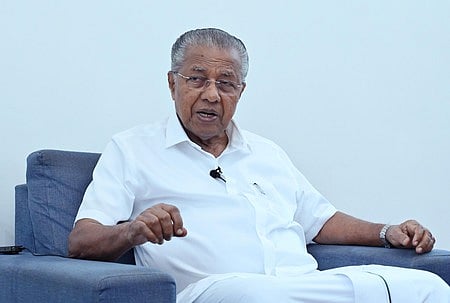 Former Keralam CM Pinarayi Vijayan