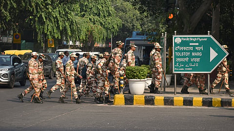 More than 20,000 police and paramilitary personnel have been deployed across central Delhi, where the Cockroach Janata Party (CJP) too has announced another protest on Saturday, this time against Kumar. 