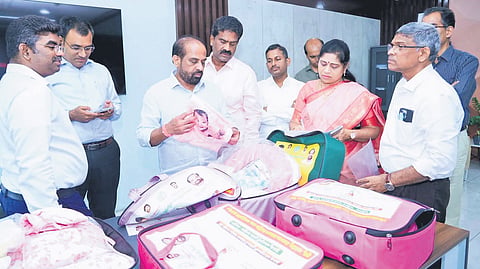 Targeting newborn care and maternal support across Andhra Pradesh, Health, Medical and Family Welfare Minister Satya Kumar Yadav announced on Thursday that the state government will soon launch the distribution of NTR Baby Kits, with Chief Minister N. Chandrababu Naidu formally inaugurating the scheme. 
