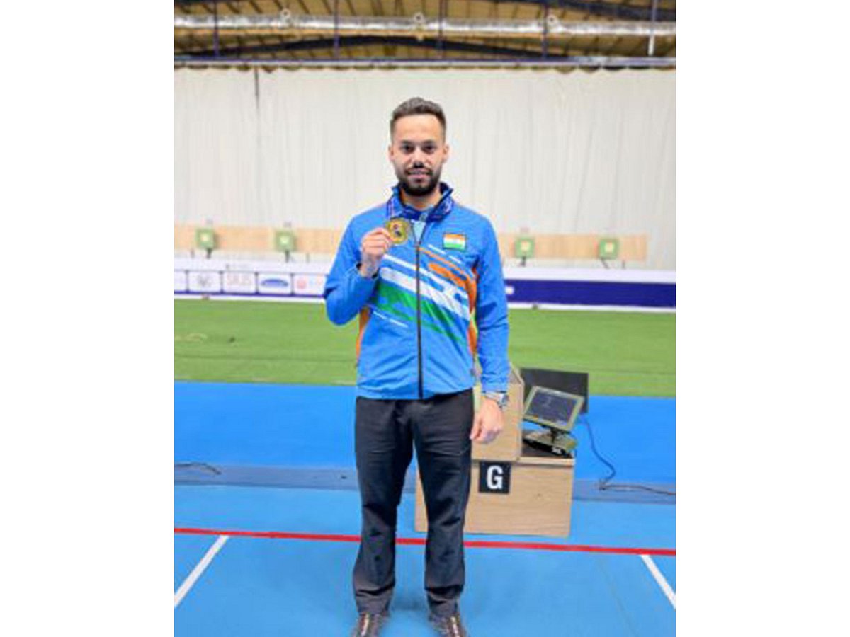 India pistol shooter Udhayveer captures World Cup gold