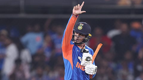Abhishek Sharma scored 69 off just 30 balls to give India a flying start in the third T20I in Indore on Sunday