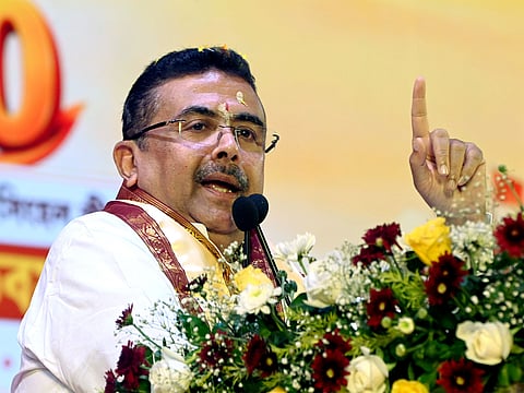 West Bengal CM Suvendu Adhikari.