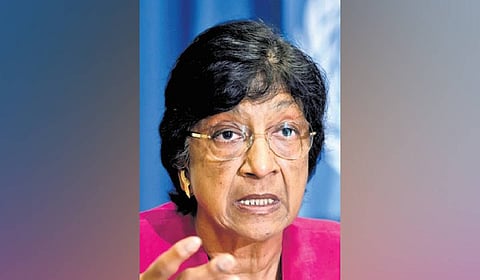South African-born jurist and former UN human rights chief Navanethem ‘Navi’ Pillay.