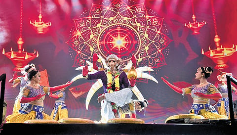 Artistes showcase a mix of classical, folk dance forms along with devotional programmes on Day 2 of Vijayawada Utsav 2.0 on Monday