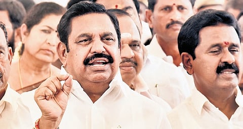 Edappadi K Palaniswami.