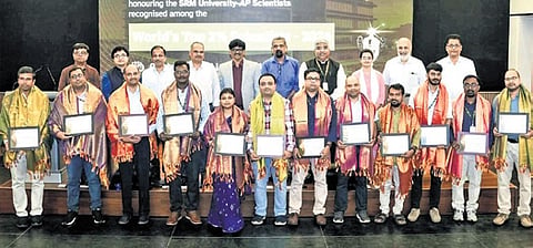 SRM University–AP, Amaravati has seen 20 faculty members recognised in the prestigious World’s Top 2% Scientists list.