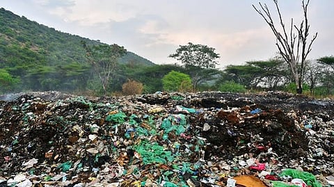 Marudhamalai residents oppose reopening of garbage transfer station near reserve forest