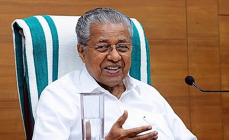 Former Keralam Minister Pinarayi Vijayan