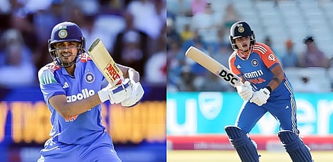 Indian cricketers Shubman Gill and  Shafali Verma