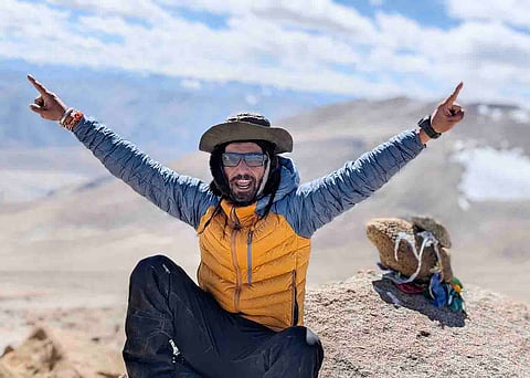 Sachin Gangta scaled 25 peaks above 6,000 metres across the remote Changthang region between 10 and 30 September 2026